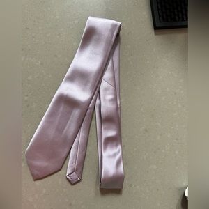 Satin necktie Dusty Lavender